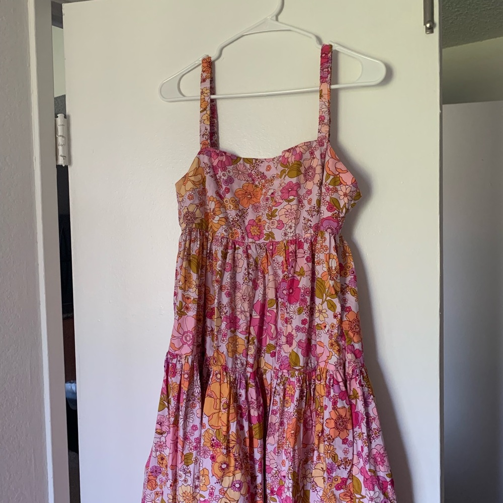Free People Floral Maxi Dress
